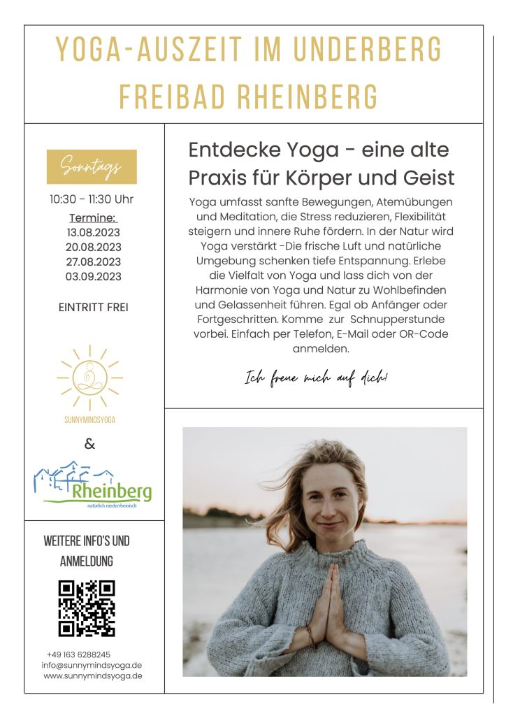 Willkommen beim Projekt „Yoga im Freibad“ in Rheinberg!